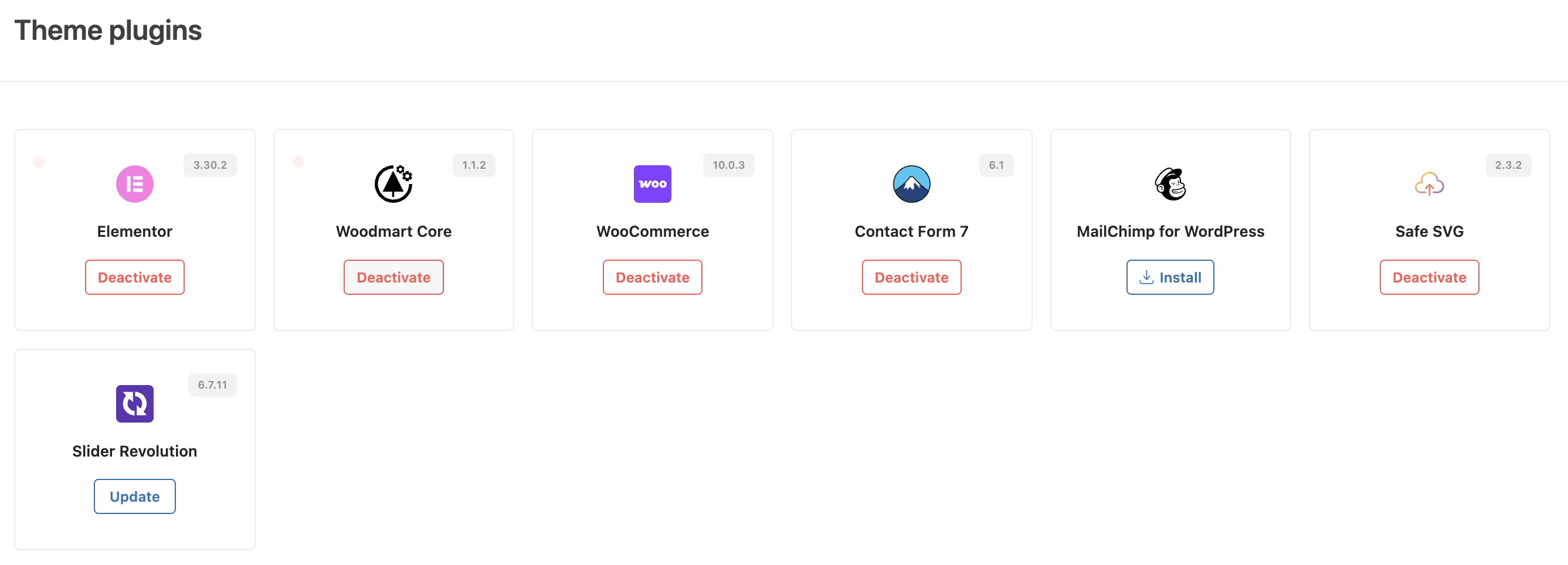 Reduce WoodMart Theme Plugin Bloat