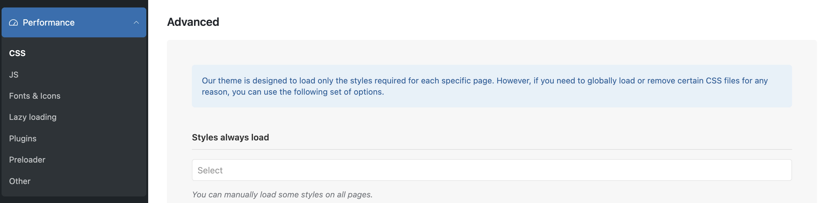 WoodMart Theme Settings